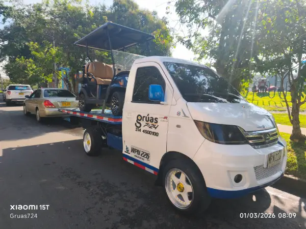 Precio de grúa para moto en Bogotá